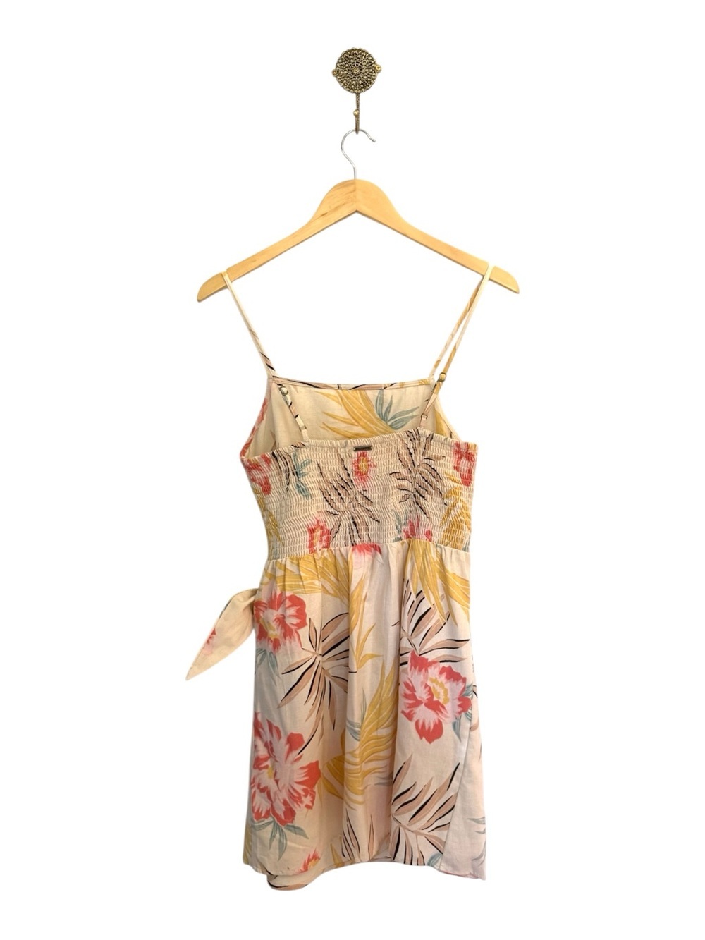 Billabong Tropical Floral Wrap Sundress Size M NWOT - Picture 2 of 8